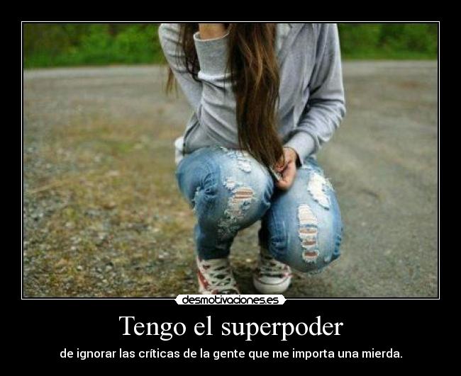 Tengo el superpoder - 