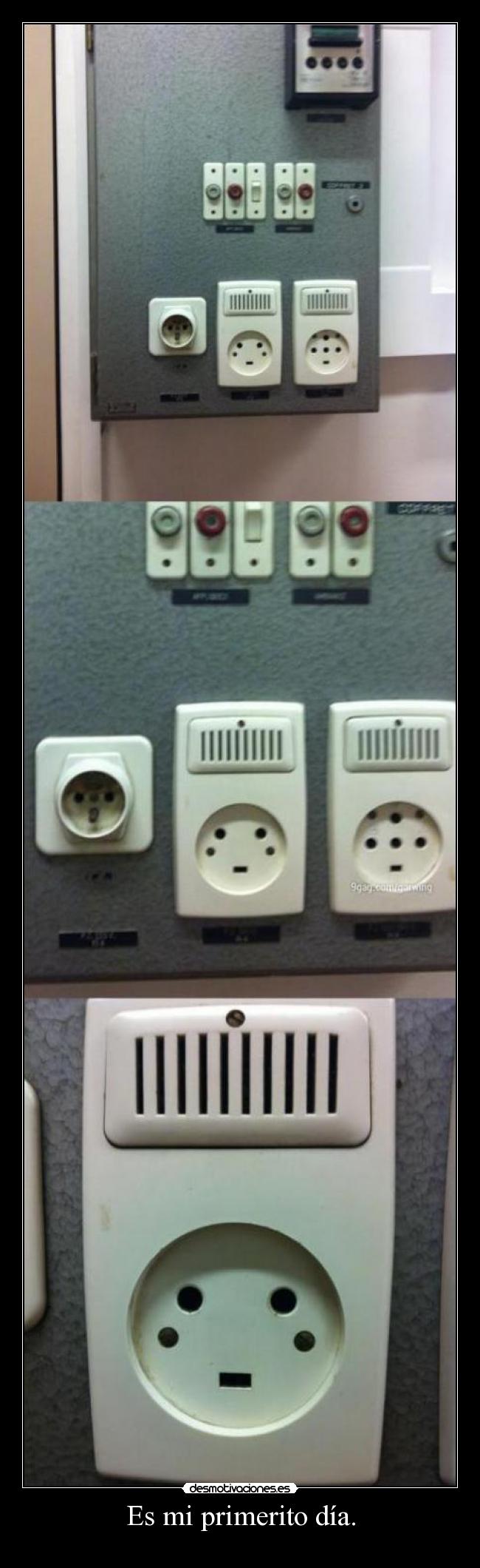 Es mi primerito día. - 