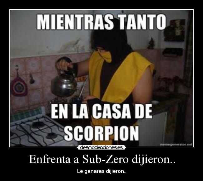 carteles scorpion desmotivaciones