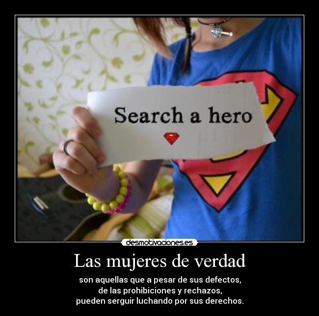 Las mujeres de verdad -