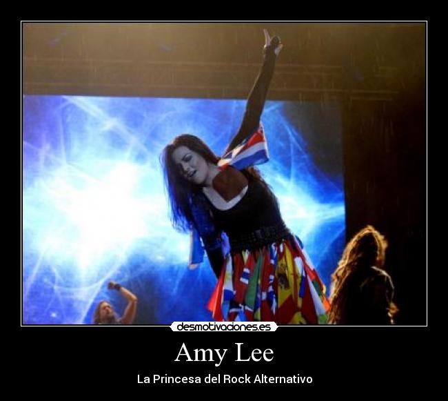 Amy Lee - La Princesa del Rock Alternativo