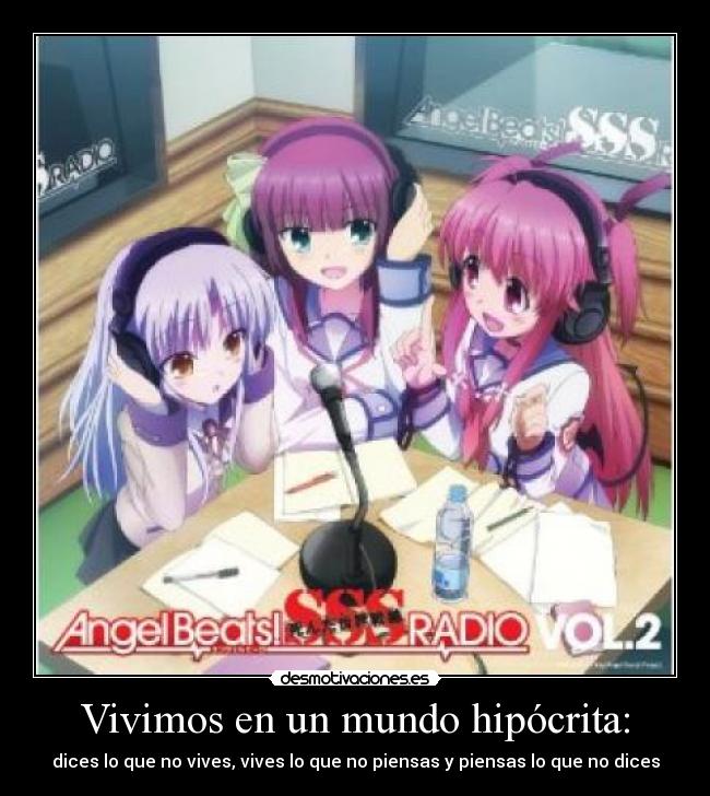 Vivimos en un mundo hipócrita: - 