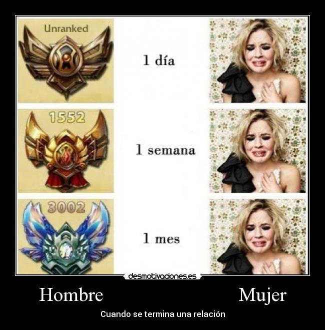 carteles mujer cuando termina una relacion desmotivaciones