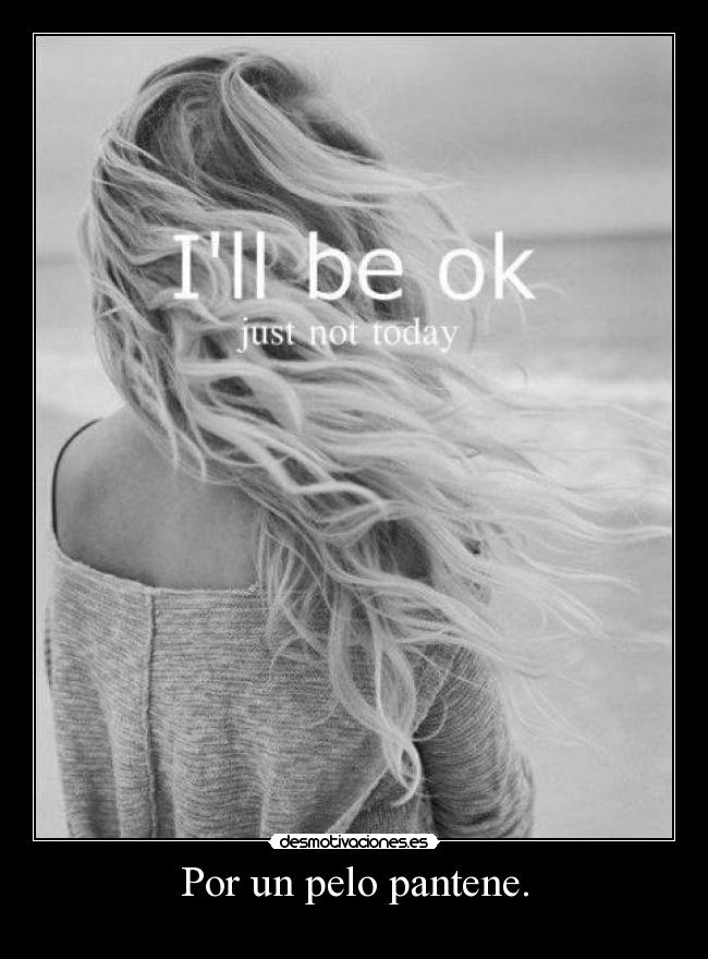 Por un pelo pantene. - 