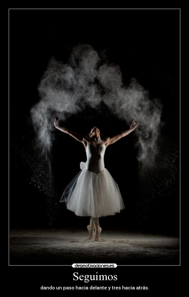 Seguimos - dando un paso hacia delante y tres hacia atrás.