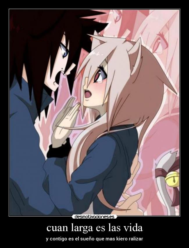 cuan larga es las vida - y contigo es el sueño que mas kiero ralizar