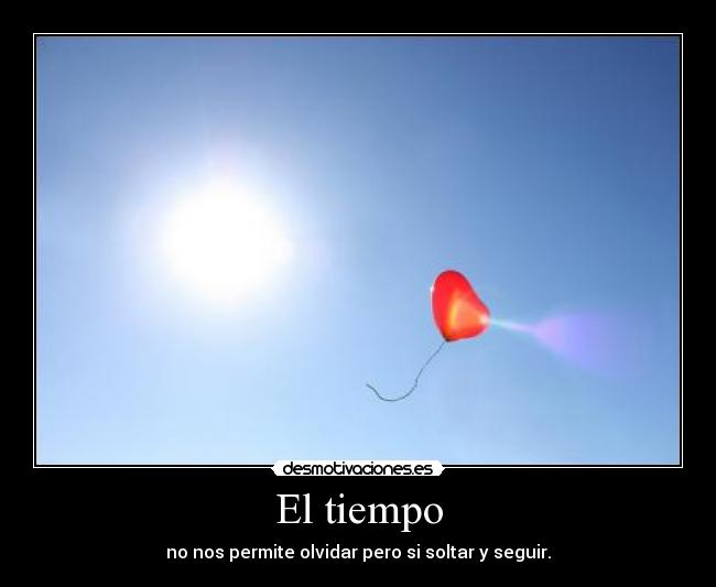 El tiempo -