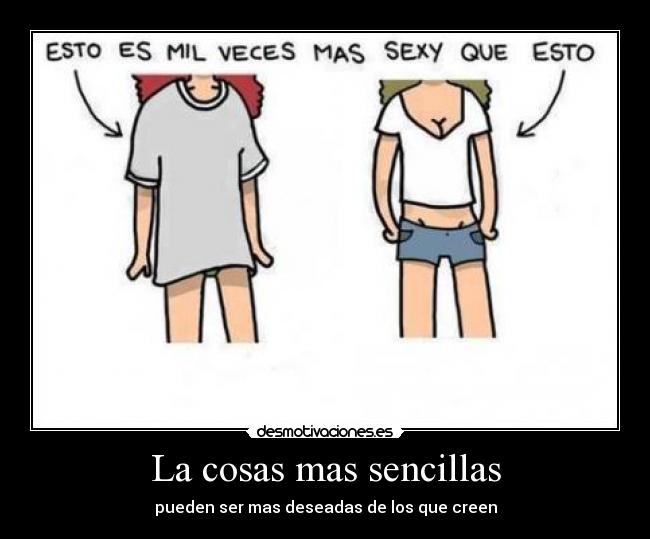 La cosas mas sencillas - 