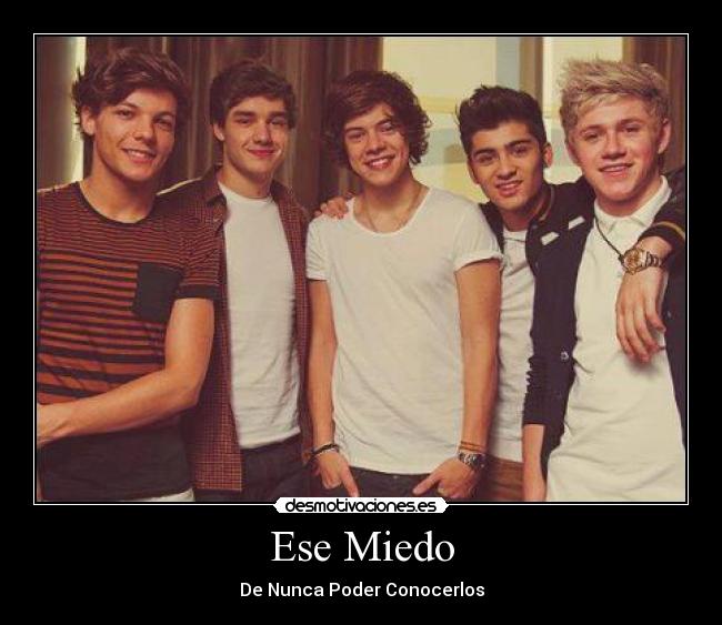 Ese Miedo - De Nunca Poder Conocerlos