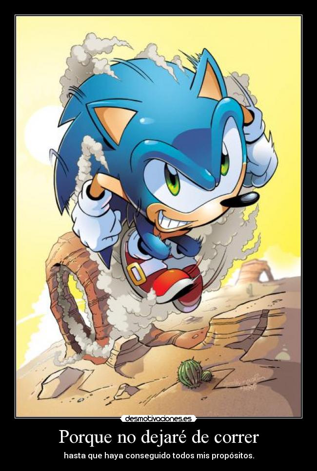 Porque no dejaré de correr -