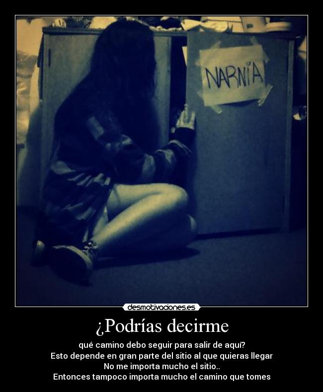 ¿Podrías decirme - 