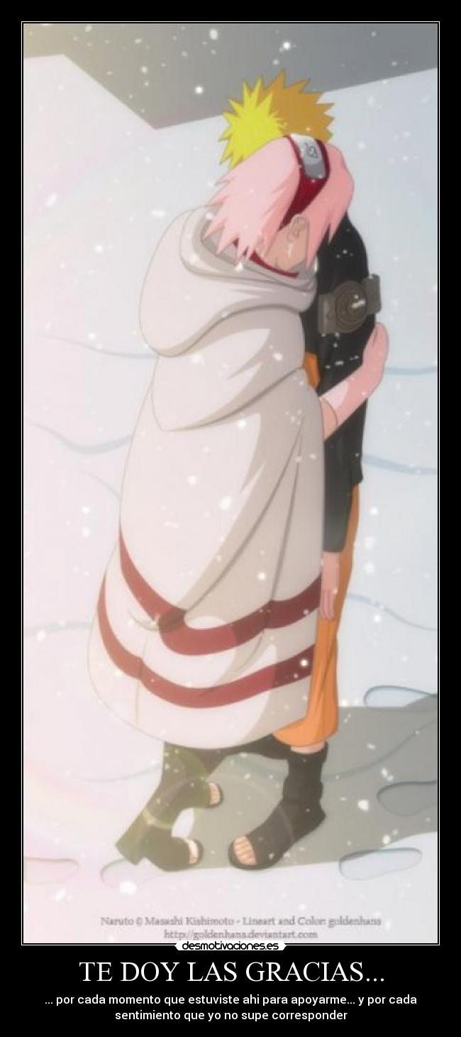 TE DOY LAS GRACIAS... -