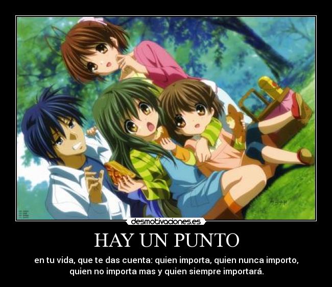 HAY UN PUNTO -