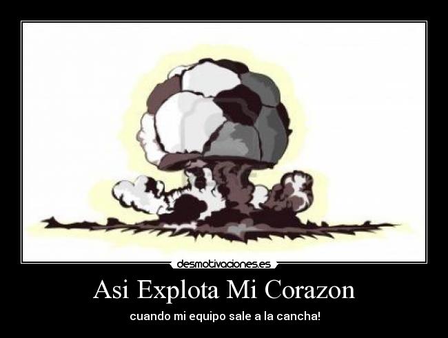 carteles corazon futbol desmotivaciones