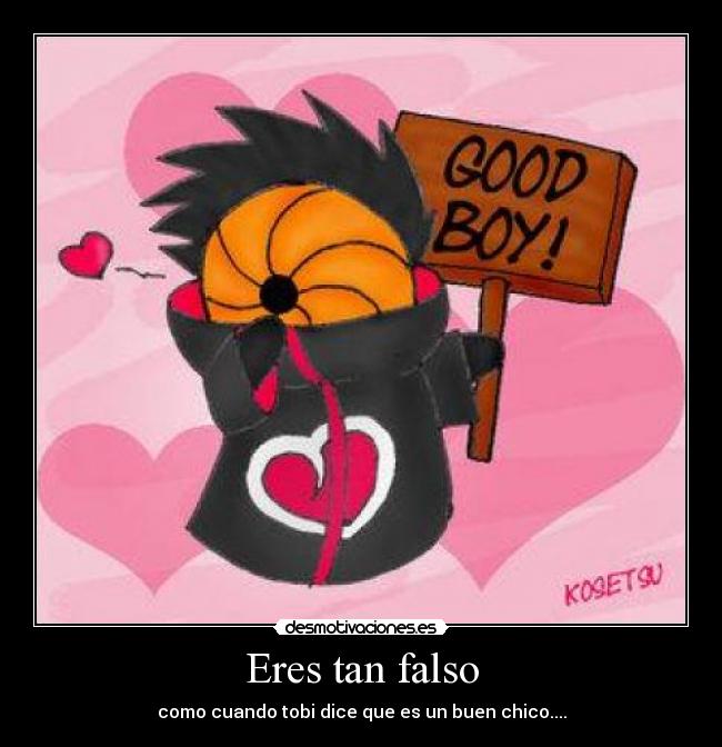Eres tan falso - 