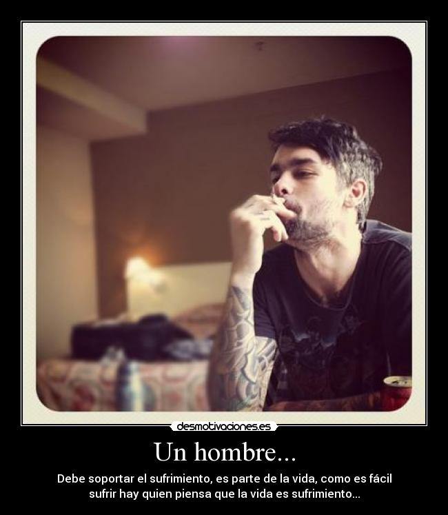 Un hombre... - 