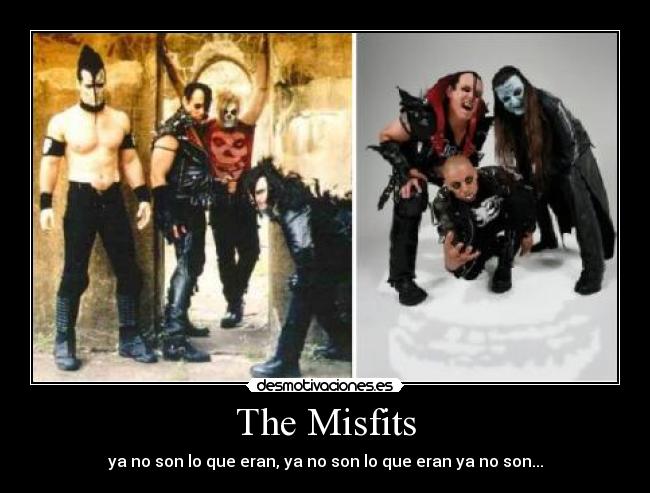 carteles horror punk rock the misfits desmotivaciones