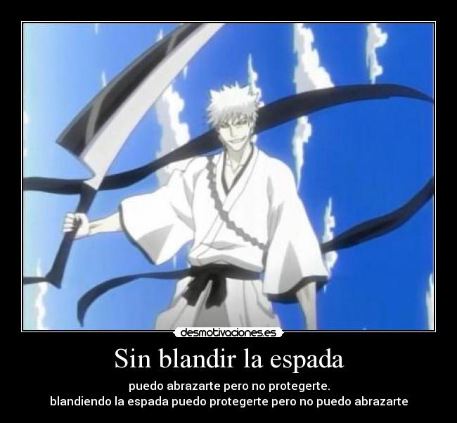 Sin blandir la espada -
