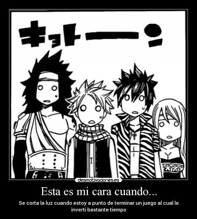 carteles anime fairy tail natsu dragneel lucy hearthfilia gray fullbuster gajeel redfox chrono cross psx desmotivaciones