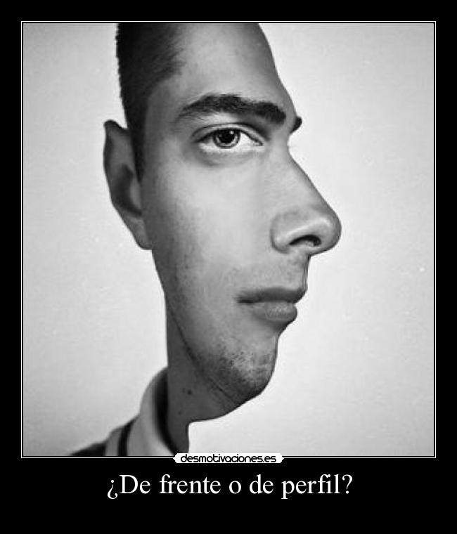 ¿De frente o de perfil? - 