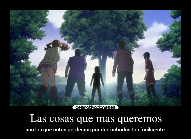Las cosas que mas queremos - 