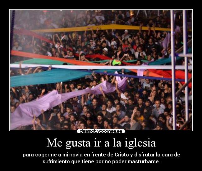 Me gusta ir a la iglesia -