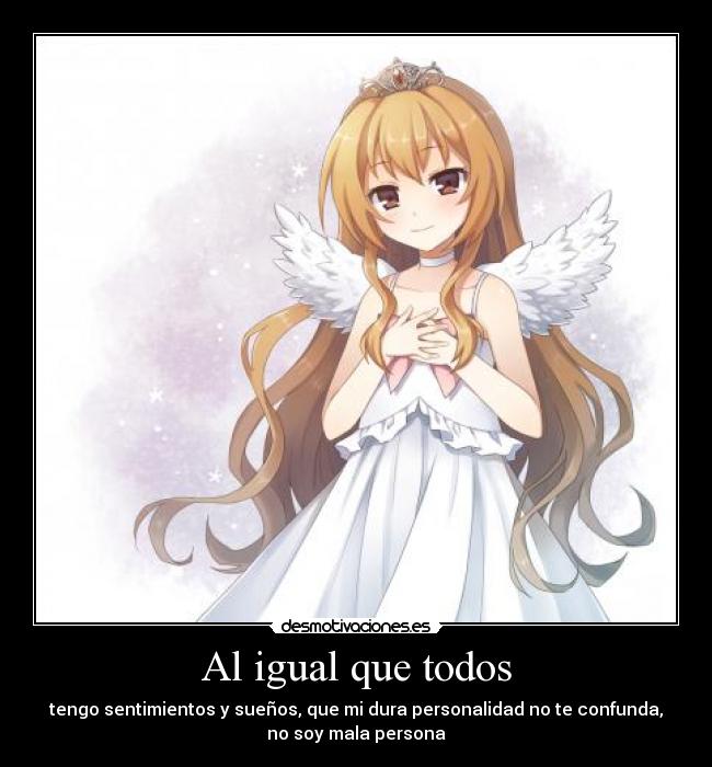 Al igual que todos -