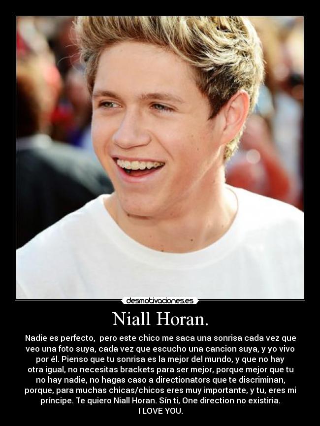 Niall Horan. - 