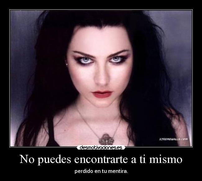 No puedes encontrarte a ti mismo -