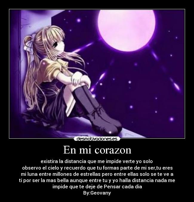 En mi corazon -