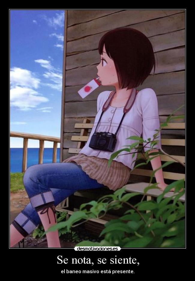 Se nota, se siente, -