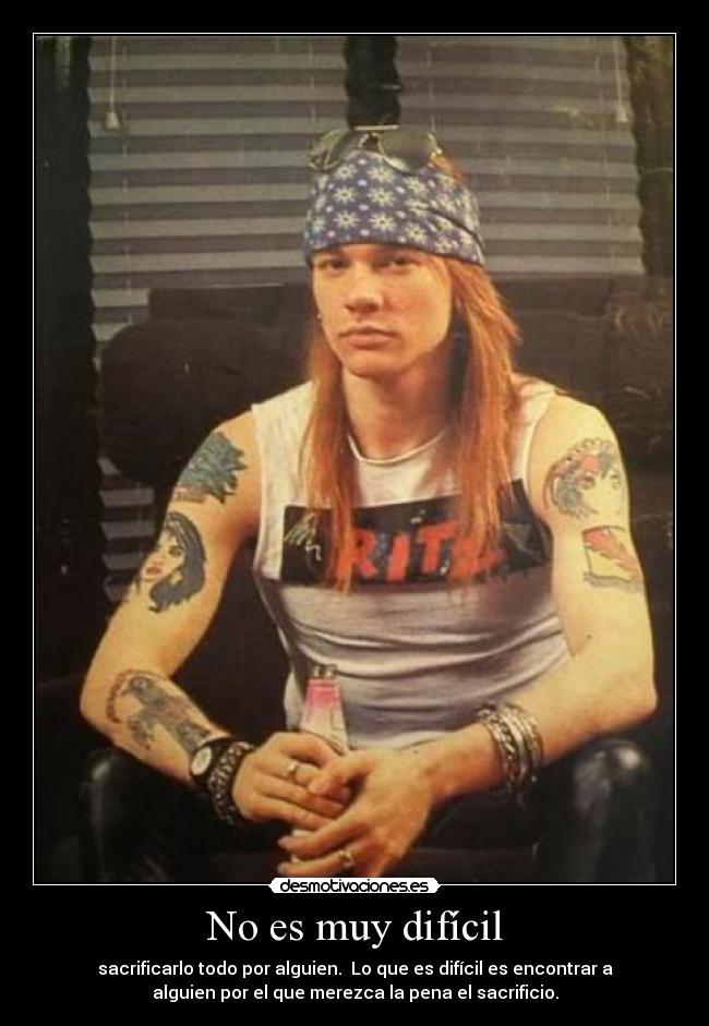 No es muy difícil - 