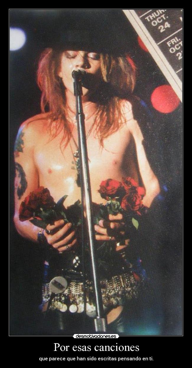 carteles axl como por ejemplo you are crazy jujuju rayodeluna tu entiendes desmotivaciones