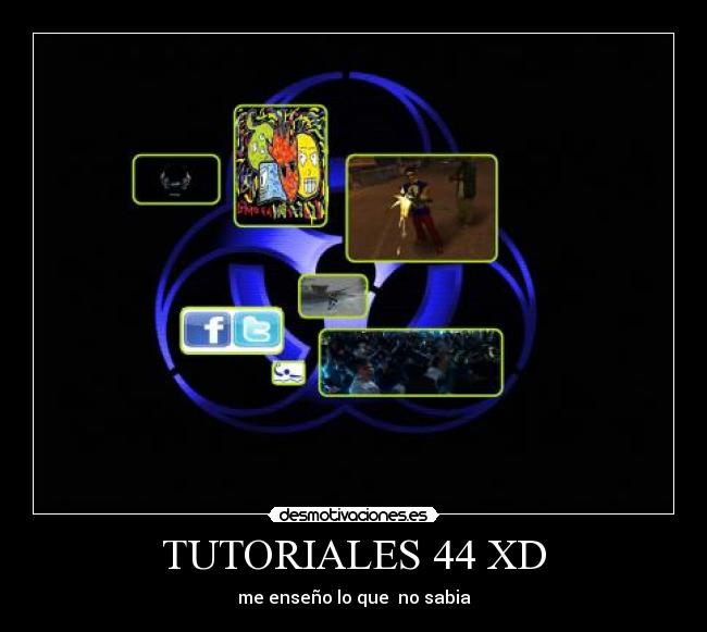 carteles tutoriales desmotivaciones