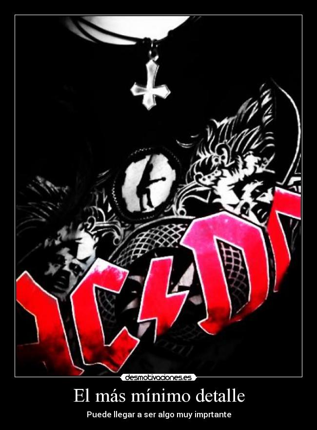 El más mínimo detalle -