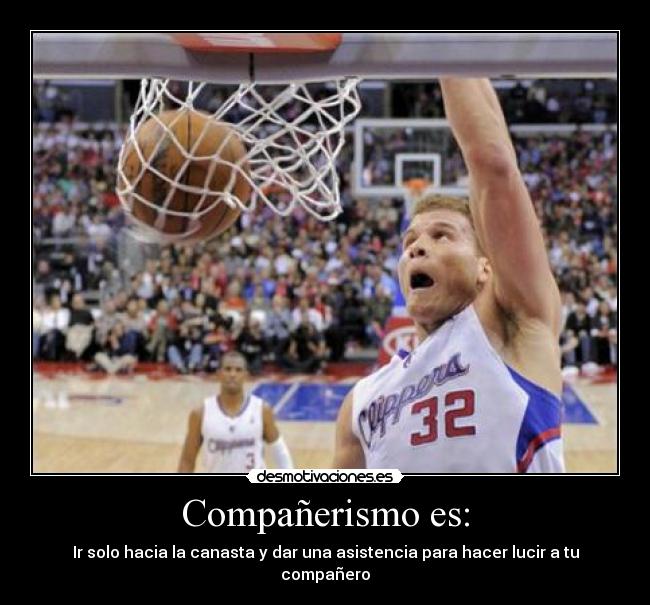 Compañerismo es: -