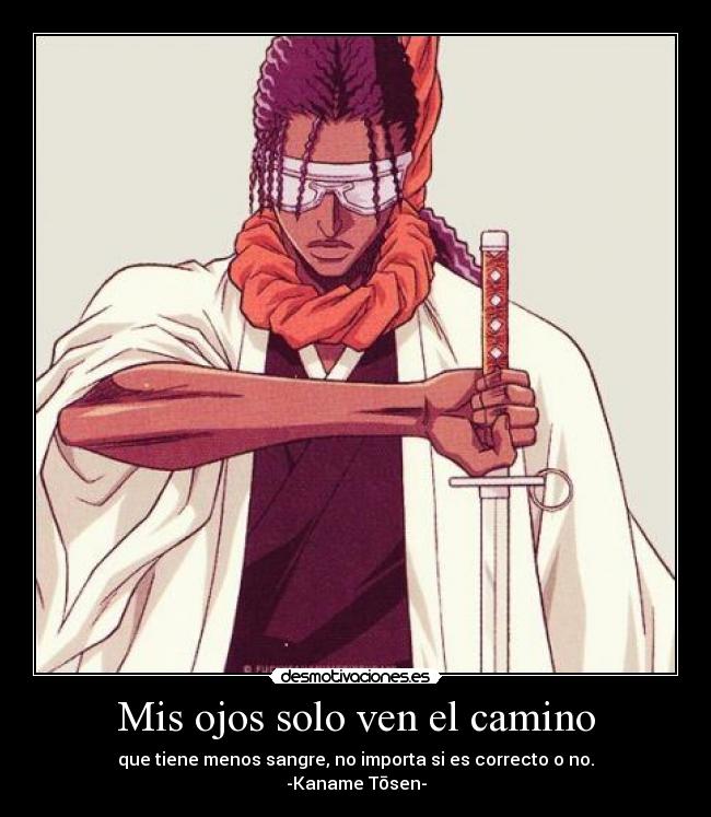 Mis ojos solo ven el camino -