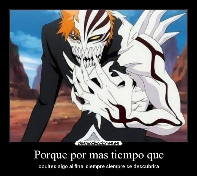 Porque por mas tiempo que -