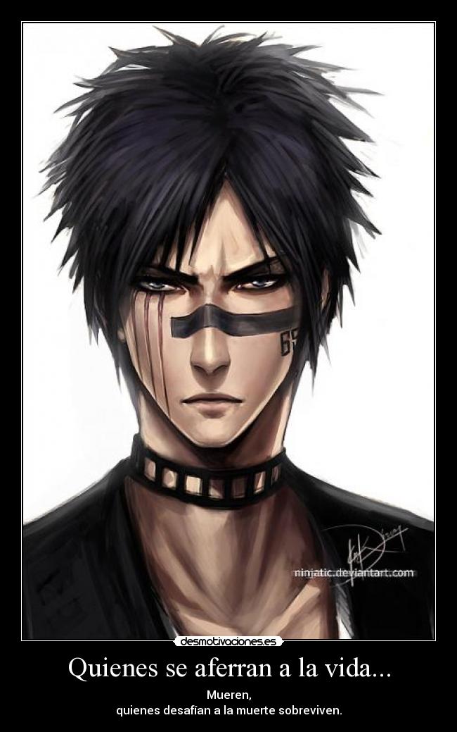 carteles vida proverbio japones bleach shuhei hisagi desmotivaciones