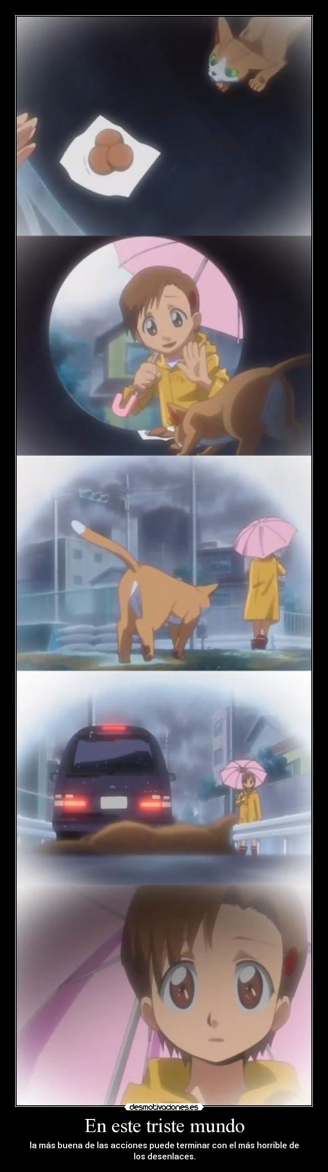 En este triste mundo -