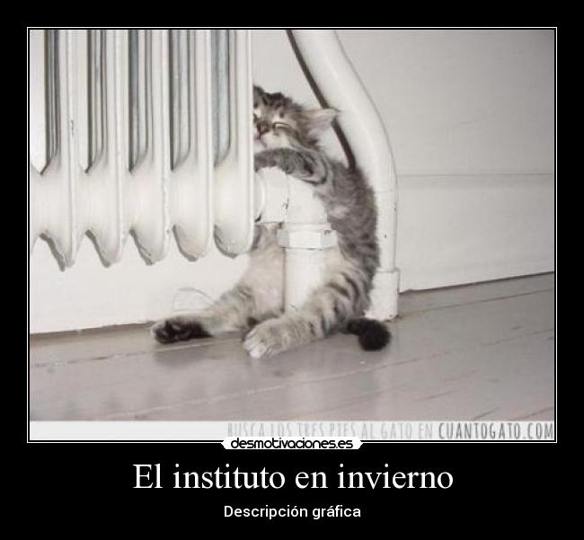 El instituto en invierno -