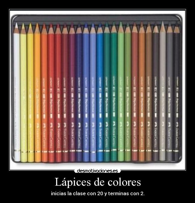 Lápices de colores - 