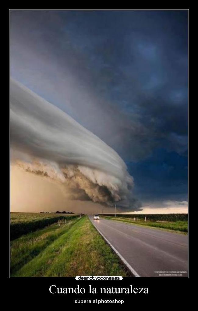 Cuando la naturaleza - supera al photoshop