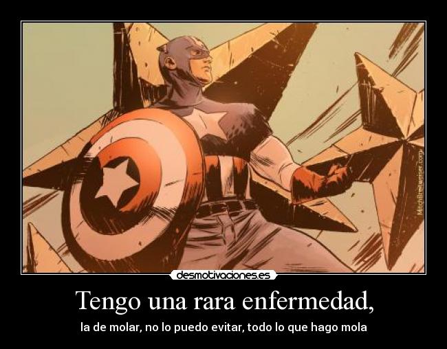 carteles capitan america tambien mola con sus estrellitas ahi desmotivaciones