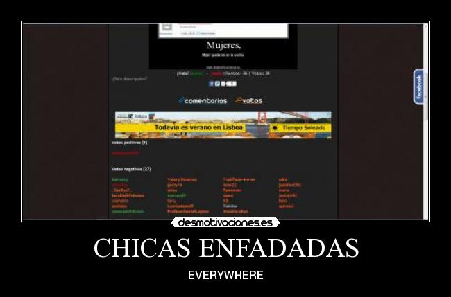 carteles chicas cabreadas desmotivaciones