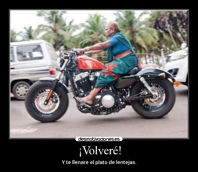 ¡Volveré! -