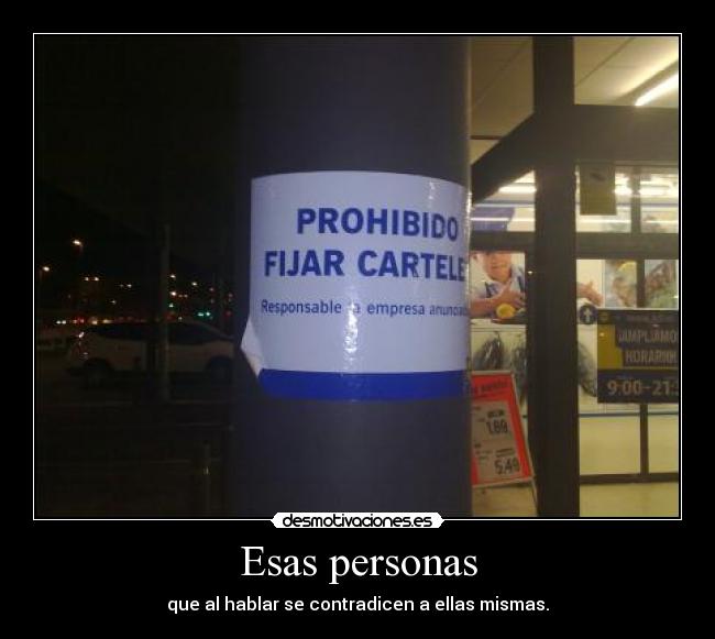 Esas personas -