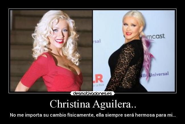Christina Aguilera.. -