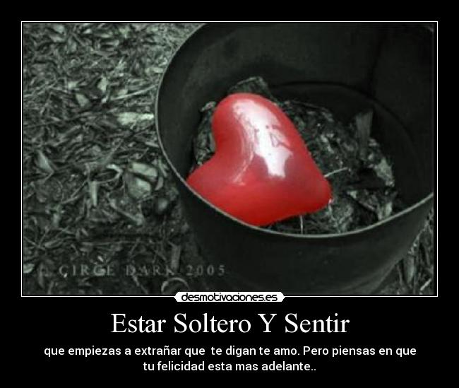 Estar Soltero Y Sentir -