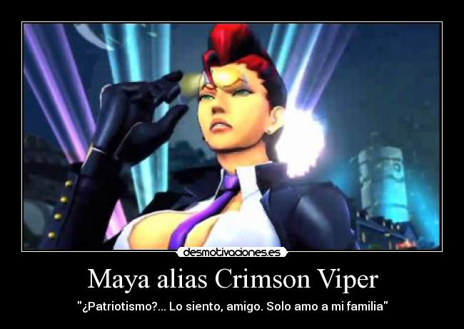 Maya alias Crimson Viper -